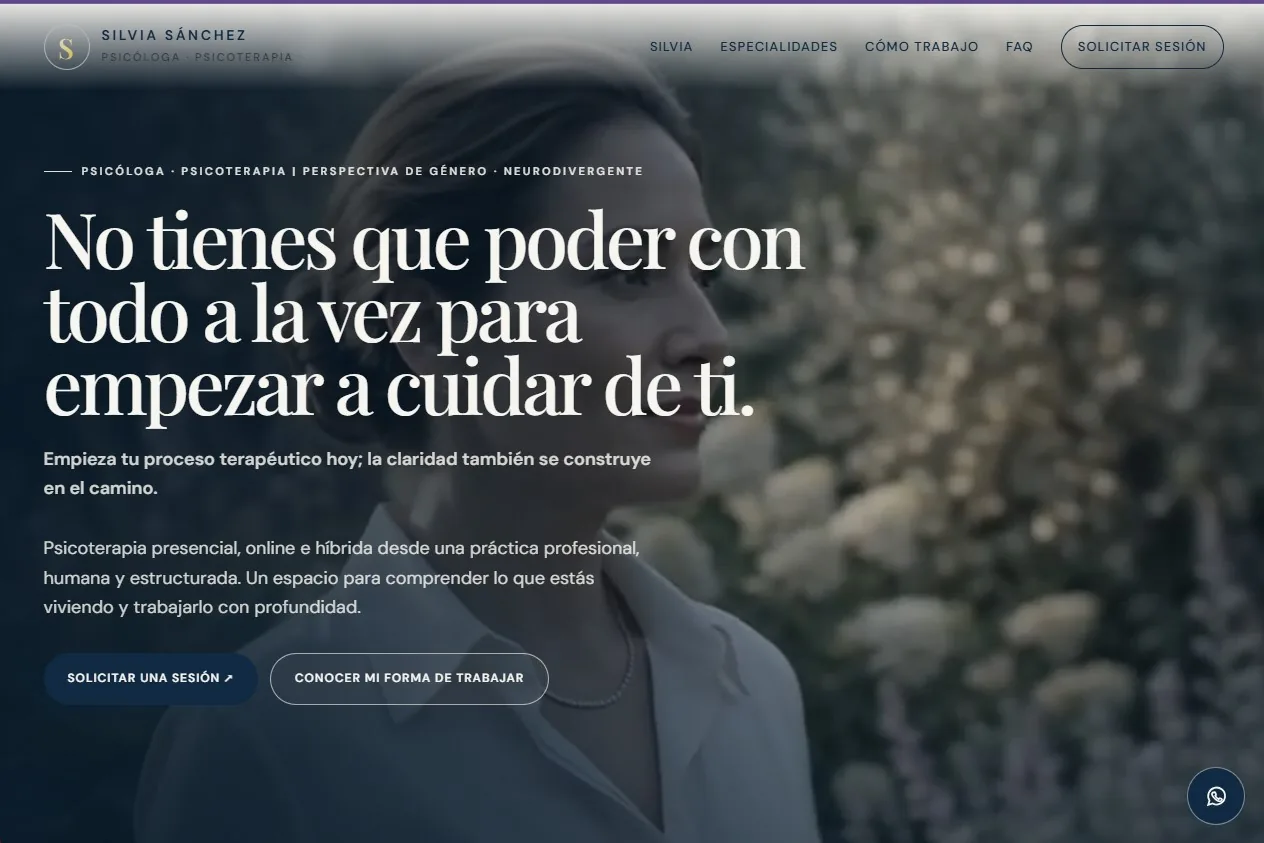 Sitio de Silvia Sánchez